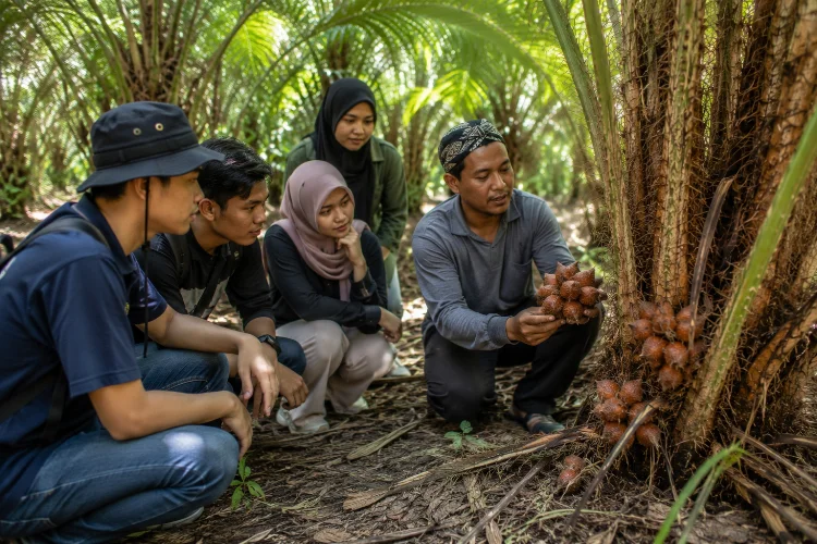 Belajar Budidaya Salak Bersama Petani Pulesari
