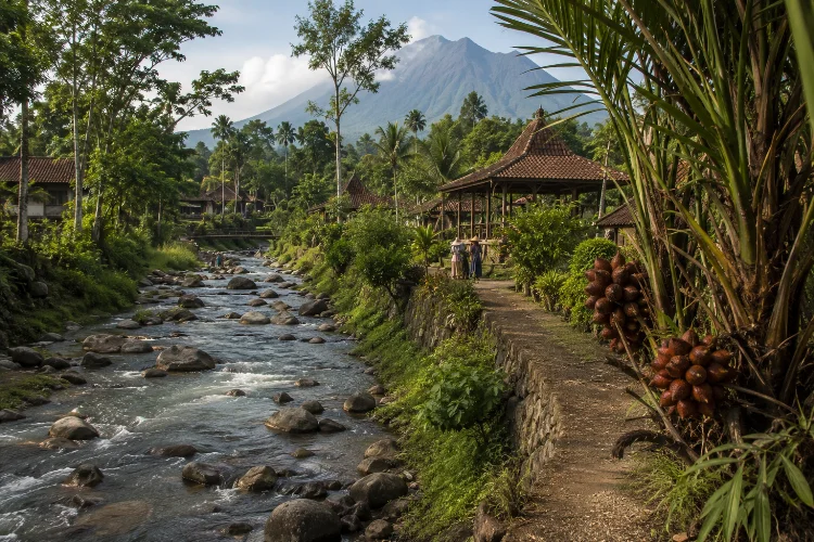 Cerita Lama Sungai, Kebun Salak, dan Kehidupan Desa Pulesari