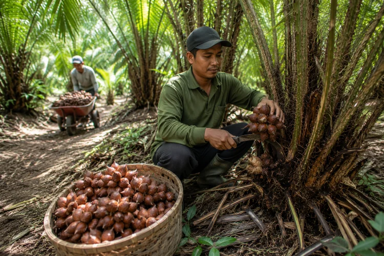Mengenal Proses Panen Salak di Lereng Merapi